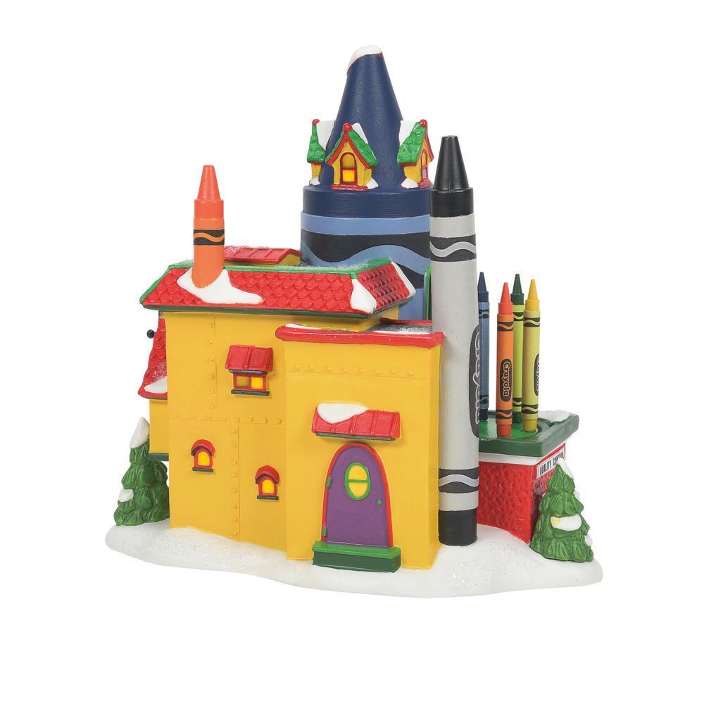 North Pole Series: Crayola Crayon Factory sparkle-castle