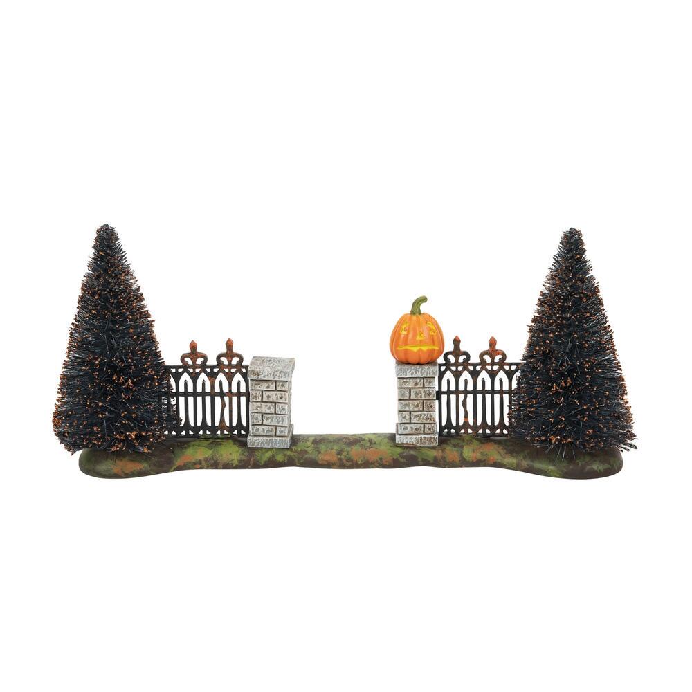 Snow Village Halloween Accessory: Gate sparkle-castle