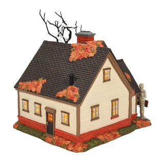 Snow Village Halloween: Mummy House sparkle-castle