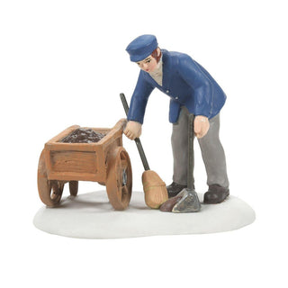 Dickens Snow Village Accessory: Final Prep Before Opening sparkle-castle