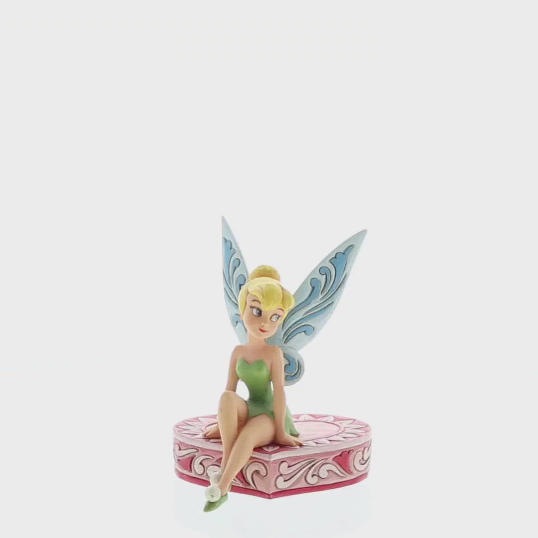 Jim Shore Disney Traditions: Tink Sitting on Heart Figurine