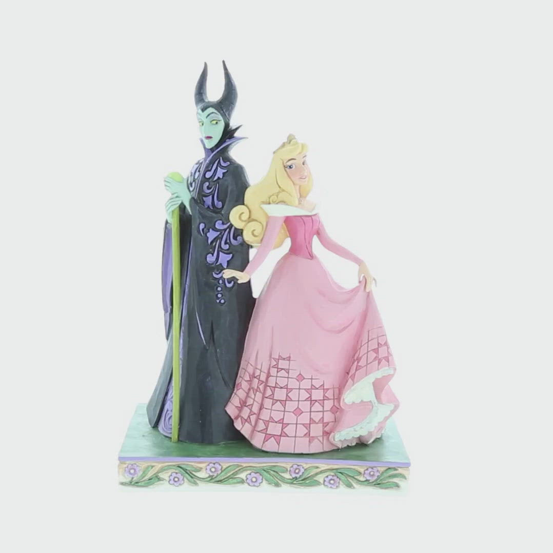 Jim Shore Disney Traditions: Aurora & Maleficent Figurine