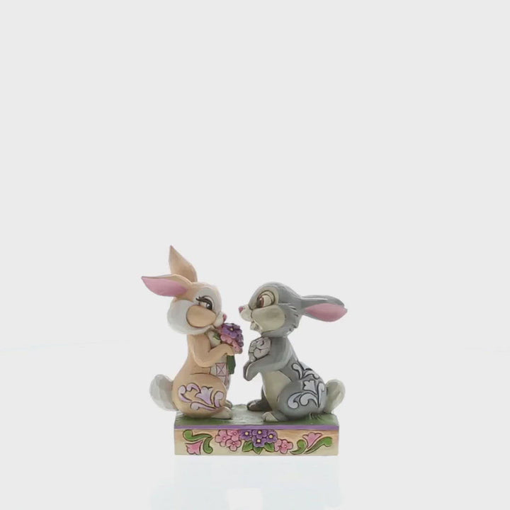 Jim Shore Disney Traditions: Thumper and Blossom Figurine