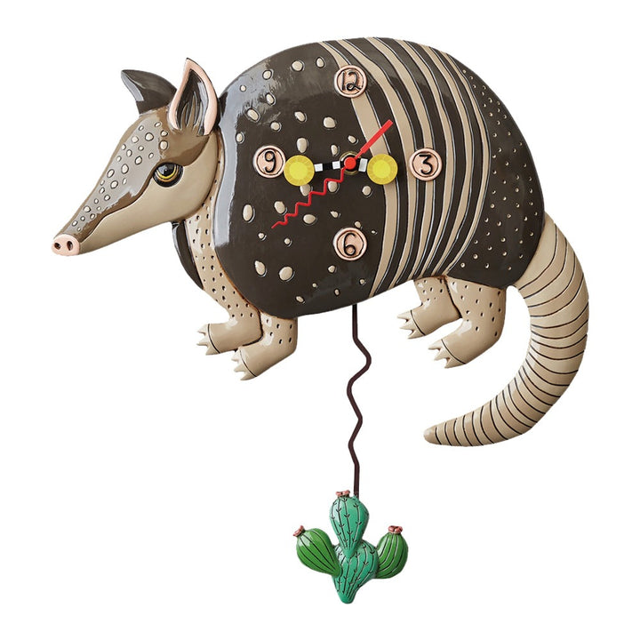 Allen Designs: Arlo Armadillo Clock sparkle-castle