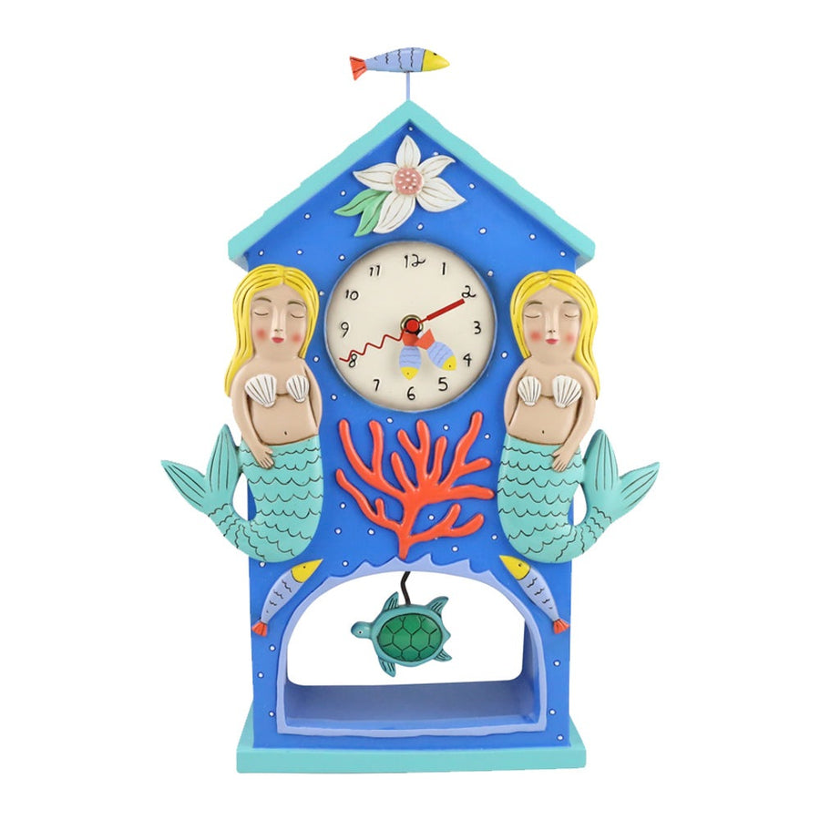 Allen Designs: Beach Life Clock sparkle-castle