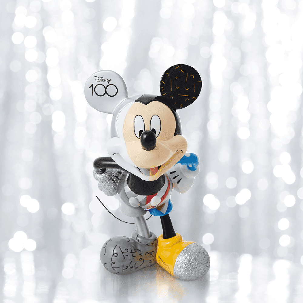 Disney Britto: D100 Mickey Figurine sparkle-castle