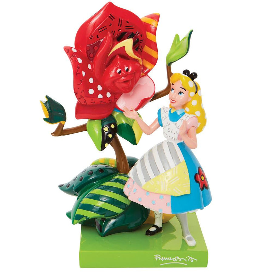 Disney Britto: Alice Wonderland Figurine sparkle-castle