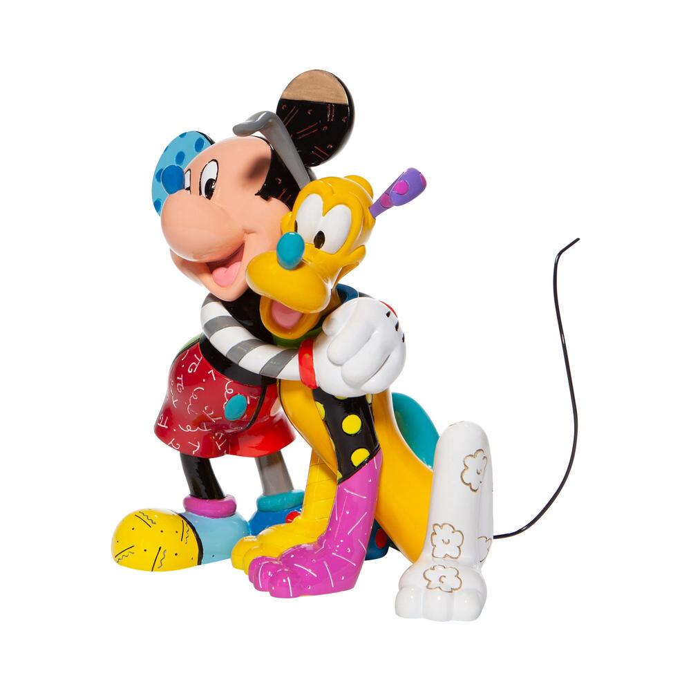 Disney Britto: Mickey Pluto Figurine sparkle-castle