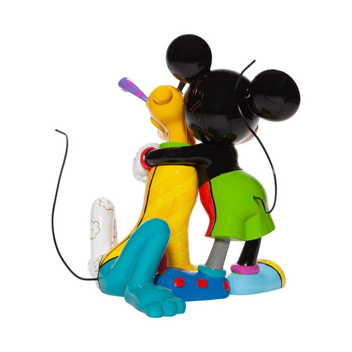 Disney Britto: Mickey Pluto Figurine sparkle-castle