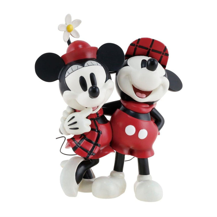 Disney Showcase: Christmas Mickey & Minnie Figurine sparkle-castle