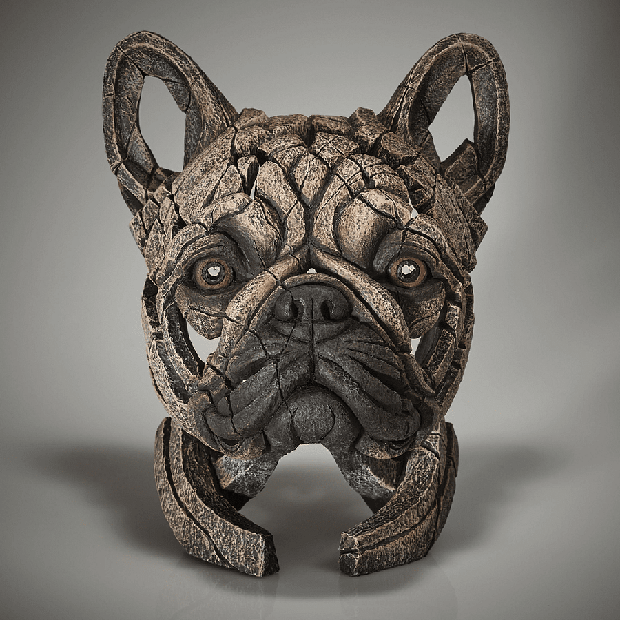 Edge Sculpture: French Bulldog Bust sparkle-castle