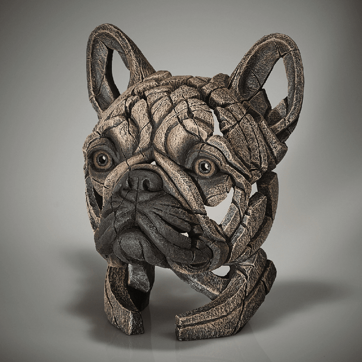 Edge Sculpture: French Bulldog Bust sparkle-castle