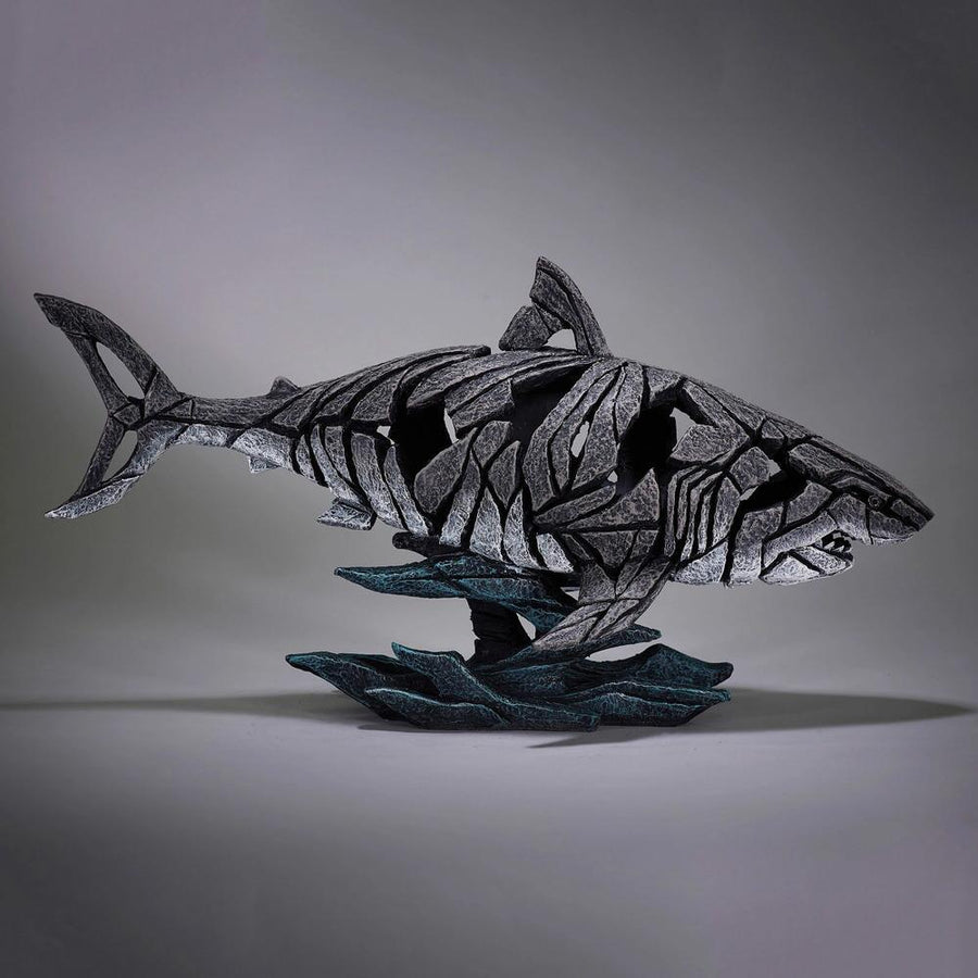 Edge Sculpture: Shark sparkle-castle