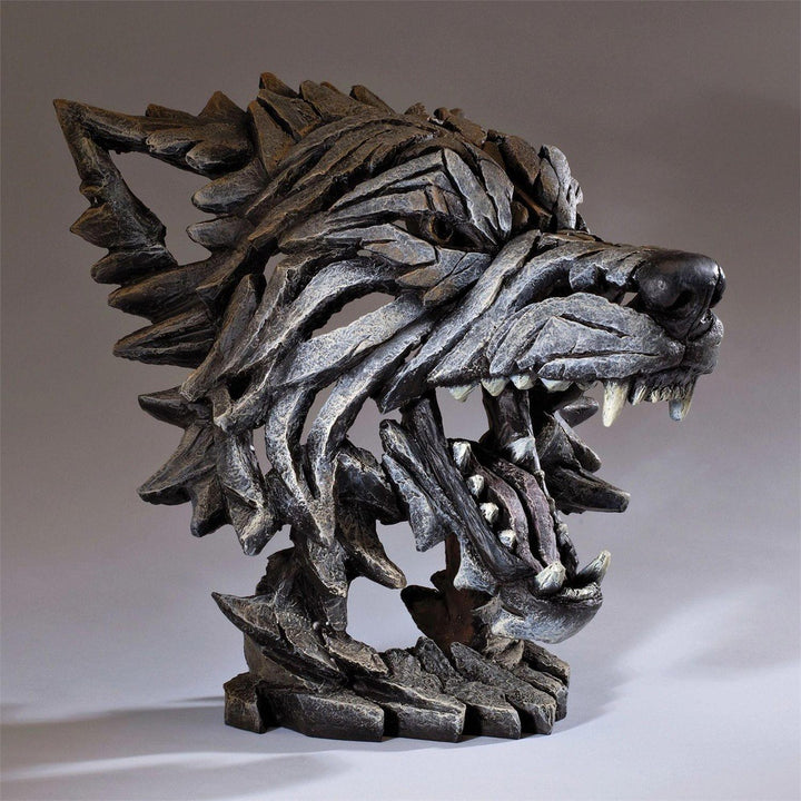 Edge Sculpture: Wolf Bust sparkle-castle