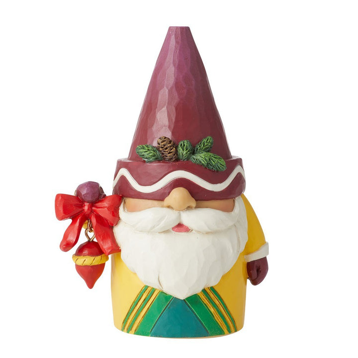 Jim Shore Crayola: Gnome Holding Ornament Figurine sparkle-castle
