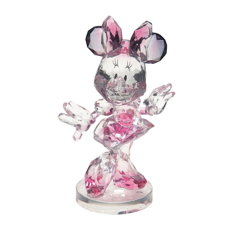 Facets Collection: Minnie Mouse Acrylic Figurine sparkle-castle