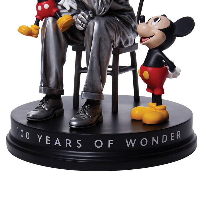 Grand Jester Studios: D100 Walt with Mickey Mouse Figurine sparkle-castle