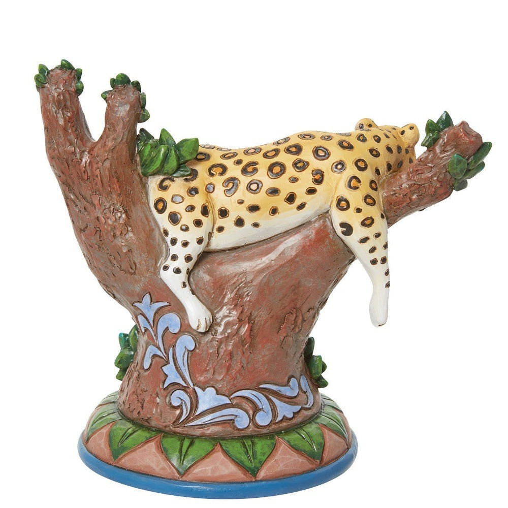 Jim Shore Animal Planet: Amur Leopard Figurine sparkle-castle