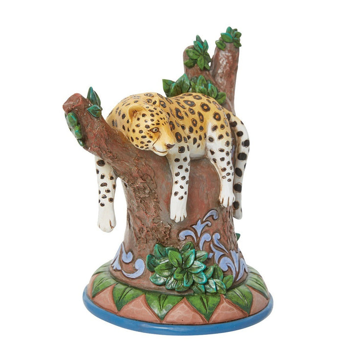 Jim Shore Animal Planet: Amur Leopard Figurine sparkle-castle