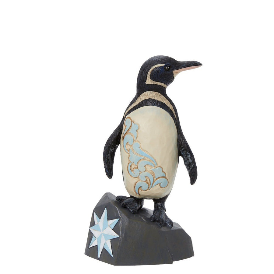 Jim Shore Animal Planet: Galapagos Penguin Figurine sparkle-castle