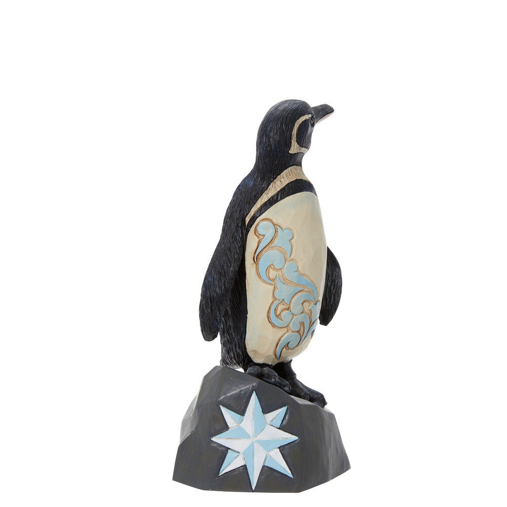 Jim Shore Animal Planet: Galapagos Penguin Figurine sparkle-castle