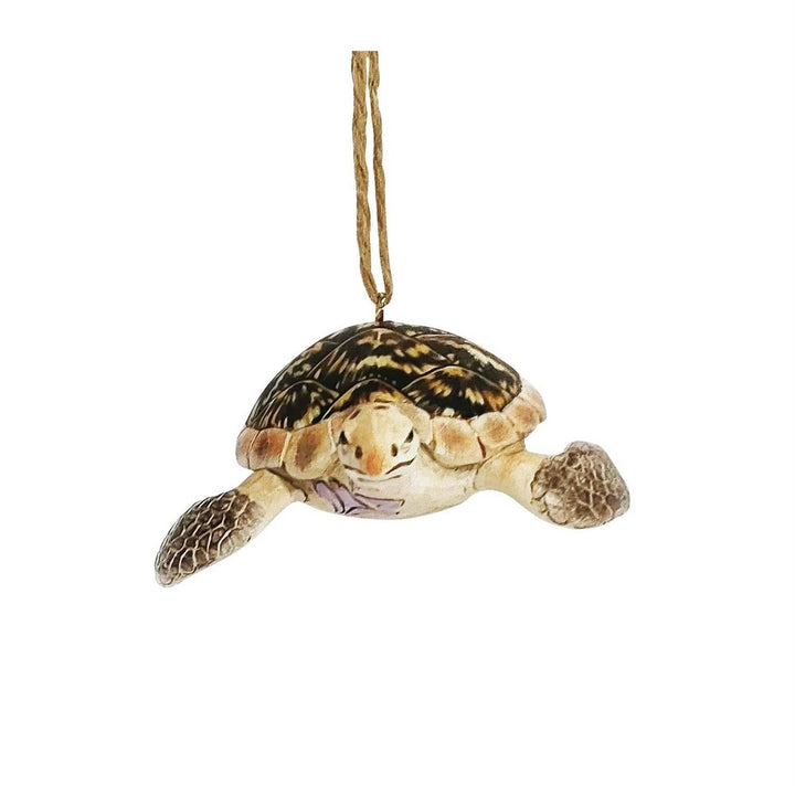 Jim Shore Animal Planet: Hawksbill Sea Turtle Hanging Ornament sparkle-castle