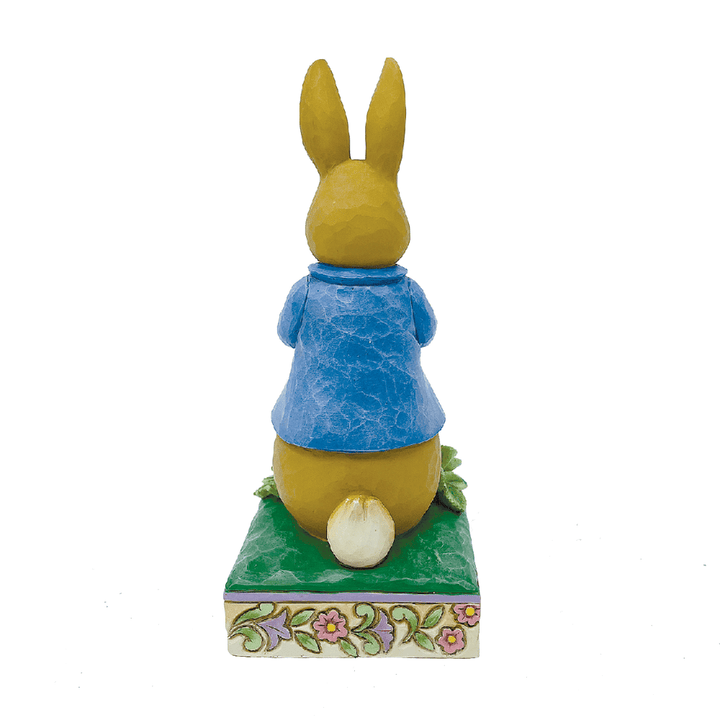 Jim Shore Beatrix Potter: Peter Rabbit with Basket of Strawberries Figurine sparkle-castle