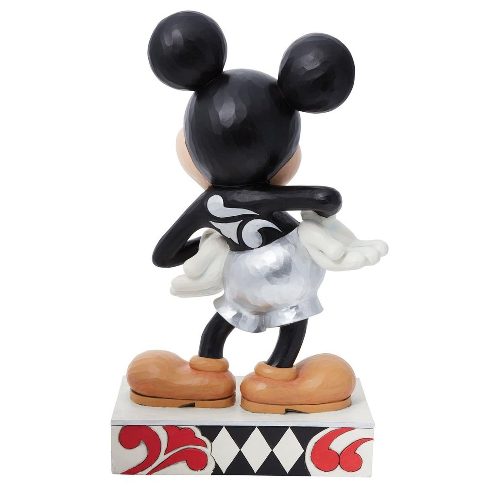 Jim Shore Disney Traditions: 100th Anniversary Mickey Mouse Big Figurine sparkle-castle