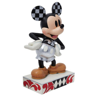 Jim Shore Disney Traditions: 100th Anniversary Mickey Mouse Big Figurine sparkle-castle