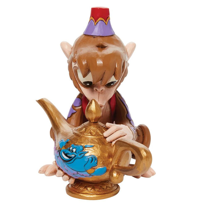 Jim Shore Disney Traditions: Abu Genie Lamp Figurine sparkle-castle