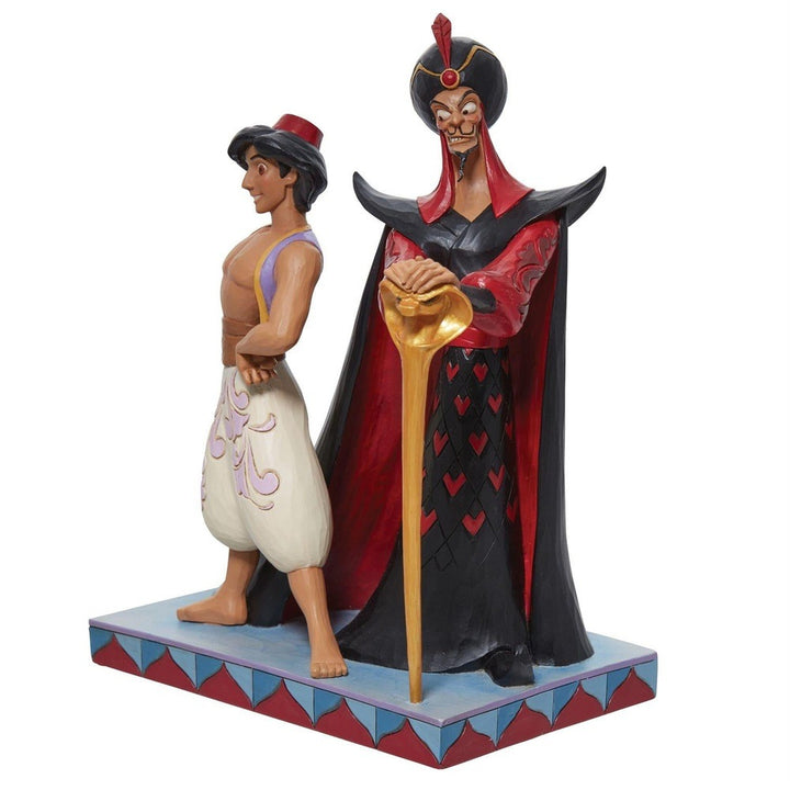 Jim Shore Disney Traditions: Aladdin & Jafar Figurine sparkle-castle