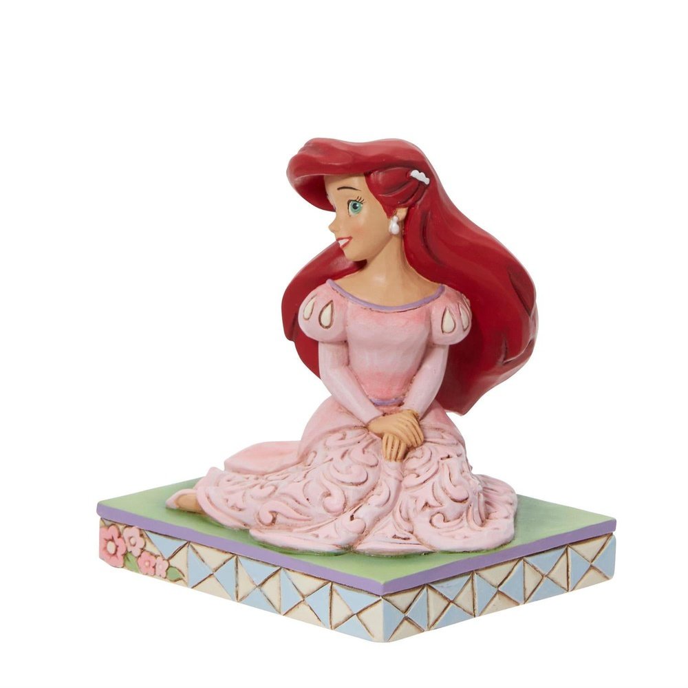 Jim Shore Disney Traditions: Ariel Personality Pose Figurine sparkle-castle