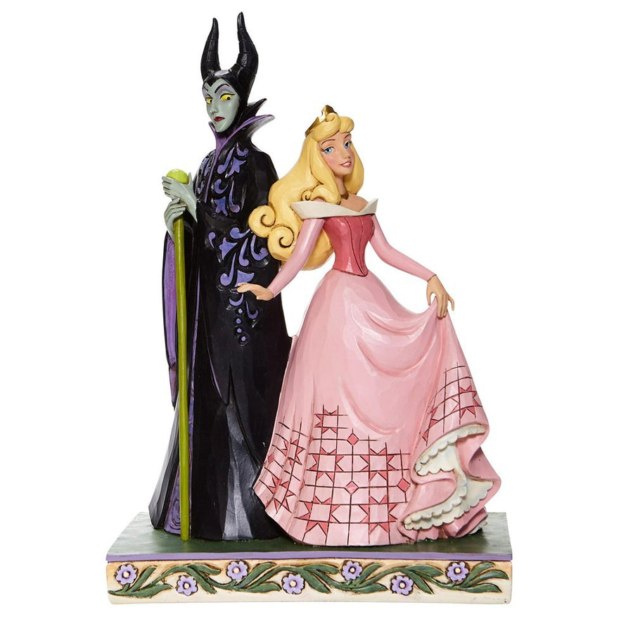 Jim Shore Disney Traditions: Aurora Maleficent Figurine sparkle-castle