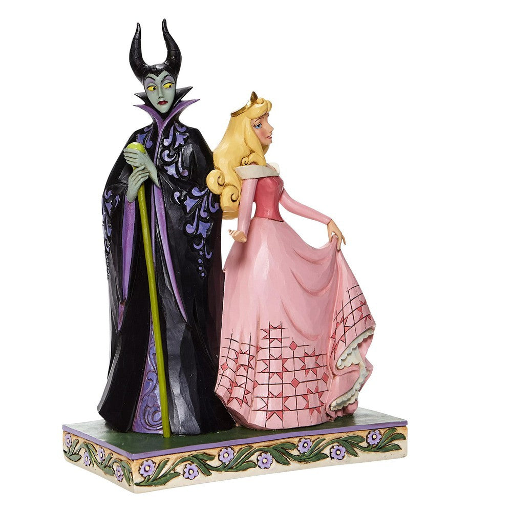 Jim Shore Disney Traditions: Aurora Maleficent Figurine sparkle-castle