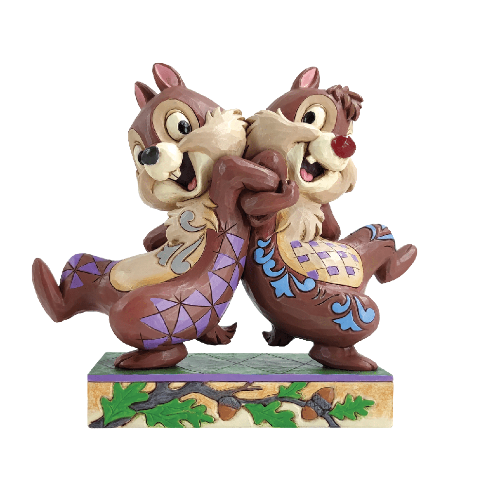 Jim Shore Disney Traditions: Chip Dale Figurine sparkle-castle