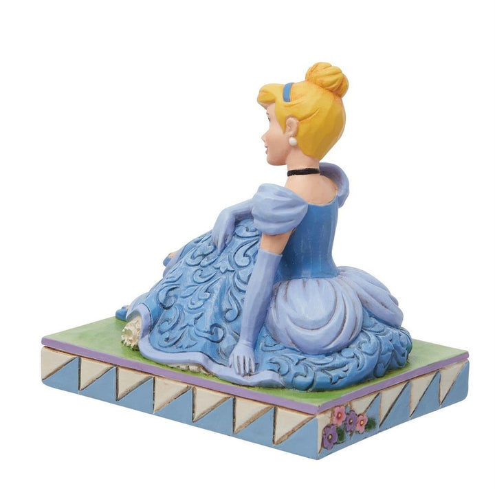 Jim Shore Disney Traditions: Cinderella Personality Pose Figurine sparkle-castle