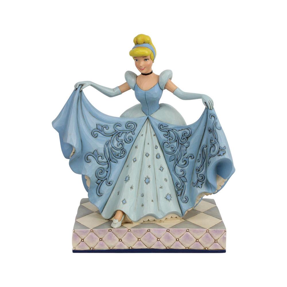 Jim Shore Disney Traditions: Cinderella Transformation Figurine sparkle-castle
