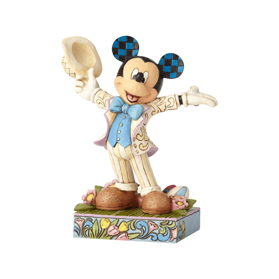 Jim Shore Disney Traditions: Easter Mickey Figurine sparkle-castle
