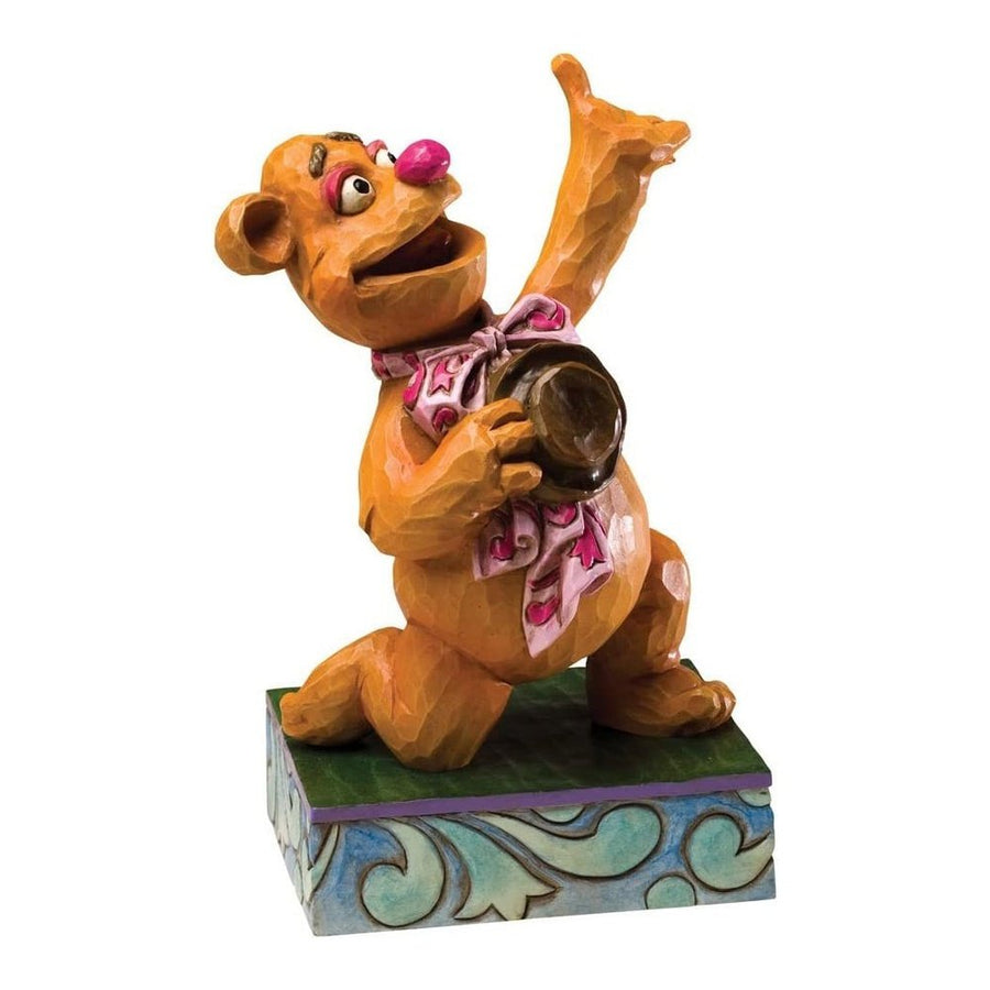 Jim Shore Disney Traditions: Fozzie Bear Figurine sparkle-castle