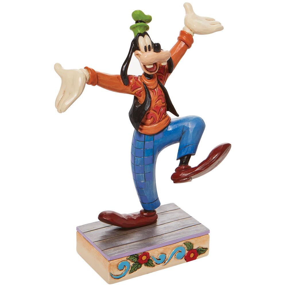 Jim Shore Disney Traditions: Goofy Celebration Figurine sparkle-castle