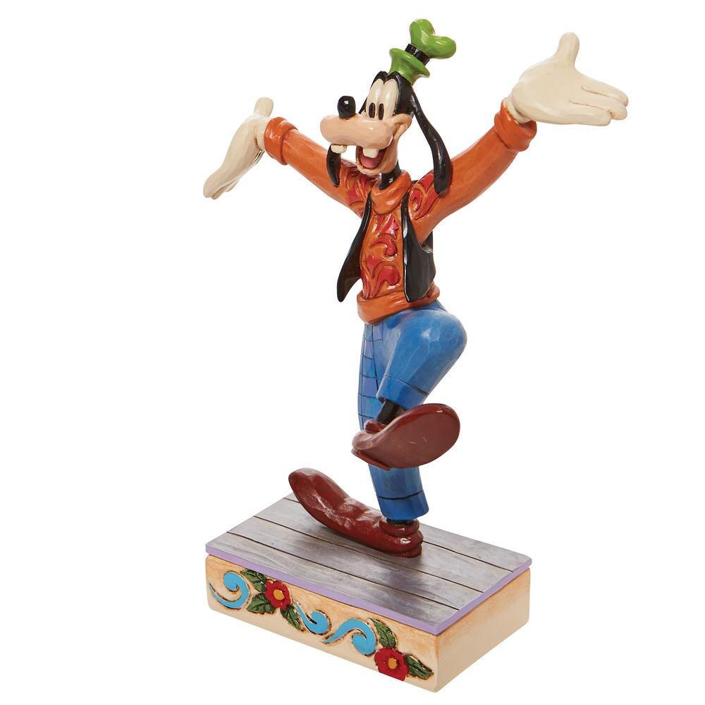 Jim Shore Disney Traditions: Goofy Celebration Figurine sparkle-castle