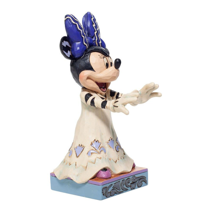 Jim Shore Disney Traditions: Halloween Minnie Figurine sparkle-castle