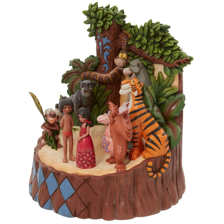 Jim Shore Disney Traditions: Jungle Book Carved Heart Figurine sparkle-castle