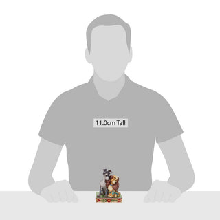 Jim Shore Disney Traditions: Lady Tramp Love Figurine sparkle-castle