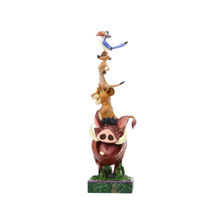 Jim Shore Disney Traditions: Lion King Stacked Characters Figurine sparkle-castle