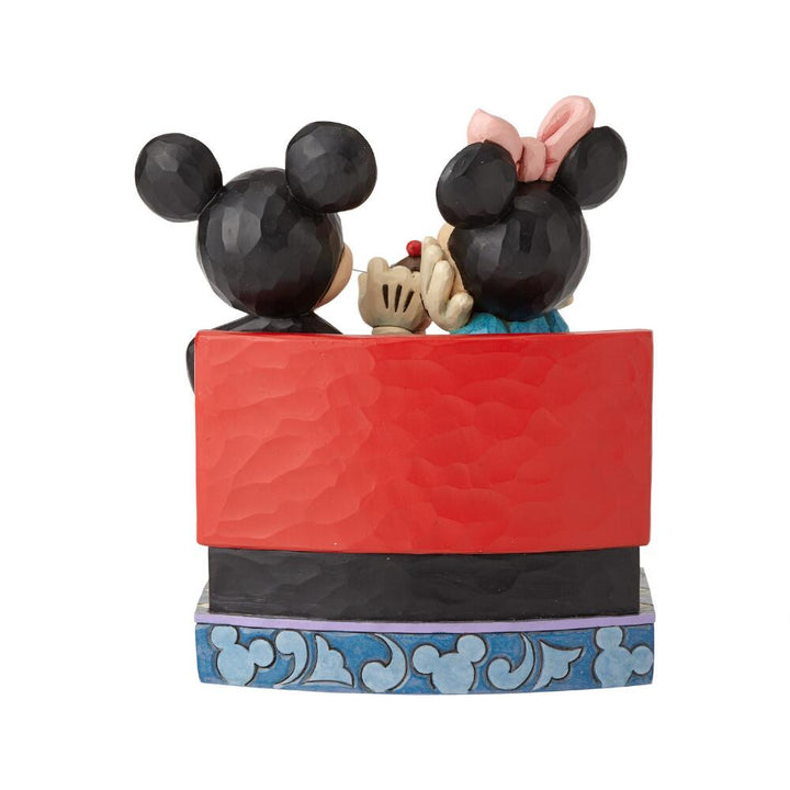 Jim Shore Disney Traditions: Mickey Minnie Mouse Soda Shop Figurine sparkle-castle