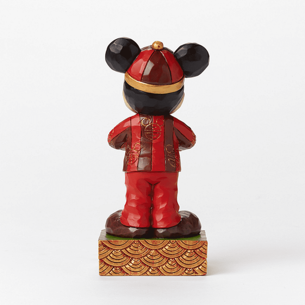 Jim Shore Disney Traditions: Mickey Around World, China Figurine sparkle-castle