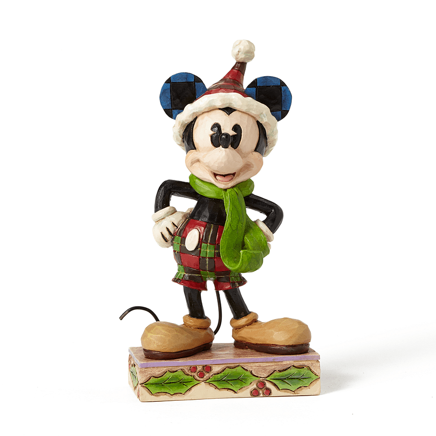 Jim Shore Disney Traditions: Mickey Mouse Figurine sparkle-castle