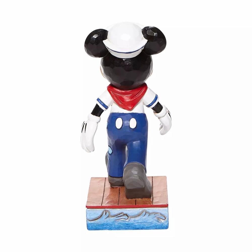 Jim Shore Disney Traditions: Mickey Sailor Personality Pose Figurine sparkle-castle