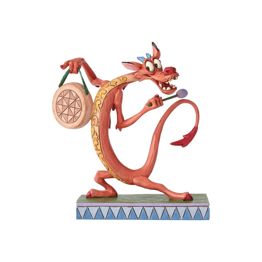 Jim Shore Disney Traditions: Mushu Personality Pose Figurine sparkle-castle